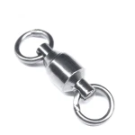 Fishing Swivels Rolling Swivel Connector Stainless Steel Fishing Swivels Ball Bearing Fishing Accessories