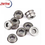 Flanged thin section bearing F6700zz miniature deep groove ball bearing