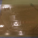 Flexo photopolym print plate rubber printing material