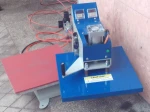 Flock heat transfer machine for Apparel decoration materials