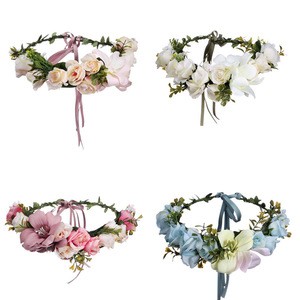 Flower Crown Headband Wedding Bridal Festival Hair Accessories Headband KG064