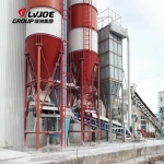 fluidized bedtype plaster of paris  powder machine gypsum powder machine with PLC control