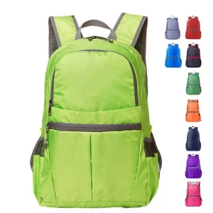 Foldable Ultra Lightweight Packable Outdoor Travel Nylon Sport Water Resistant Travel Hiking Backpack