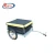Import Folding Bike Cargo and Luggage Trailer with Removable Cover outdoor cart and Quick Release Wheels from China