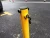 Import Folding down steel anti terrorist collapsible bollard driveway roadway safety for car park from China