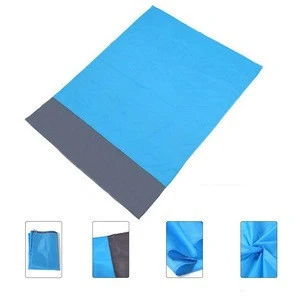 Folding waterproof picnic mat pocket beach blanket for camping hiking and outdoor activities
