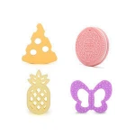 Food Grade Silicone Baby Teether Toy Babys First Biscuit