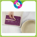 Food grade silicone Decorative Pie Crust line mould