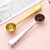 Import Food Grade Stainless Steel / Metal Gold Coffee Scoop / Scooper Clip Tool from China