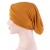 Import Forehead Cross Bonnet Pure Color Stretch Cotton Ready To Wear Inner Islamic Hat Muslim Hijab from China