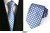 Import Foreign trade  direct supply of polyester Plaid Print  silk Tie business casual style men tie from China