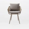 Foshan Walden Factory UV-proof outdoor cheap garden chair/Patio furniture leisure chair / Rattan furniture wicker chair