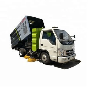 FOTON 3 ton road sweeper truck/price of road sweeper truck
