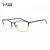 Import frame optical  eyeglasses  high quality metal prescription wholesale eyewear from China