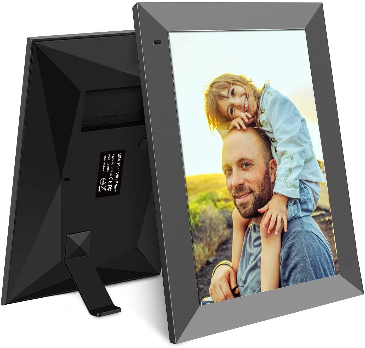 Frameo APP Super Slim 1024*600 IPS  8 Inch wifi digital photo frame best selling on amazon 100% new panel without any dots