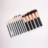 Free samples 14 pcs rose gold makeup tools personalized and professional makeup brushes set from China factory