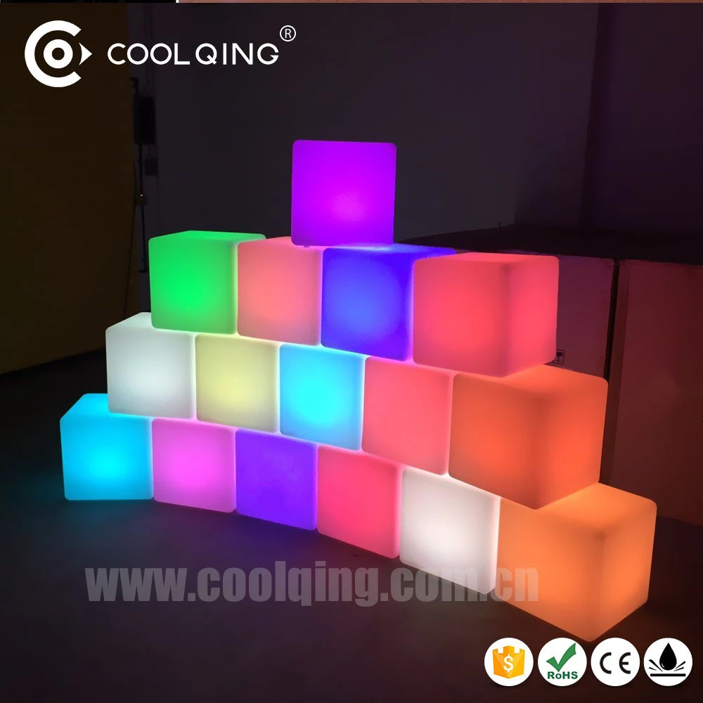 Free shipping Led bar furniture home goods bar stools high-temperature resistance led cubes