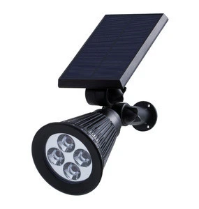 Free Shipping Wholesale energy saving spotlight mini easy to install remove solar lawn light
