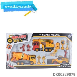 Friction Car Toys Engineering Vehicle Truck Set Construction Inertia Toy Mini For Kids