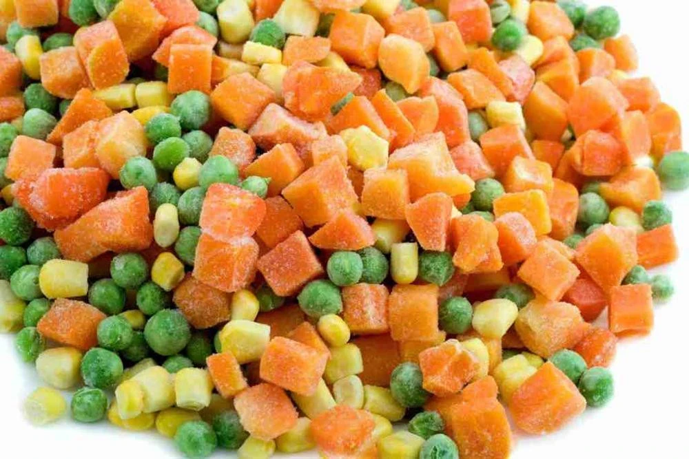 Frozen IQF mixed vegetables with top quality