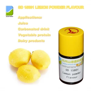 Fruit powder flavor lemon concentrated Flavour SD15601 for Juice,Carbonated drink,Vegetable protein,Dairy products