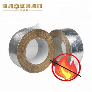 FSK Reinforced Aluminum Foil Tape Kraft Tape For Glass Wool Manufacturer
