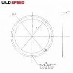 Fuel Pump Tank Rubber Head Flange Seal