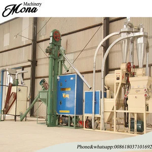 Full automatic maize flour machine/wheat flour mill/maize milling plant