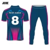 full sublimation cricket sports wear gym clothing team custom cricket jerseys  cricket jersey set t-shirts