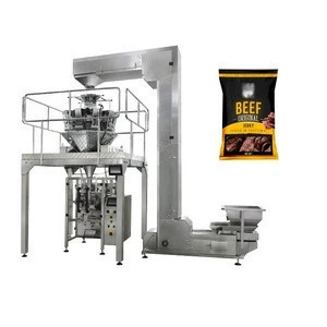 Fully Auto High Accuracy Meat Product Frozen Food Vegetable Salad Packing Machine