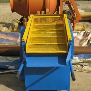 Fully automatic sand sieving machine linear vibrating screen filter sieve for home construction use