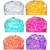 Import Gel Water Beads Transparent Jelly Pearls Crystal Water Gel Bead Rainbow Mix from China