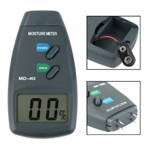 Generic MD-4G Digital Damp Tester Detector  4 Pin  Moisture Meter