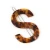 Import Genya Tortoise Shell letter Hair Claw Clip Cellulose Acetate Hair Barrettes Medium French Design Hair pin for Women Girls from China