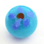 glass bead  lampwork colorful crystal bead glass ball marble