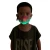 Import Glowing 7 colors washable rechargeable led fiber optic christmas event party rave facemask for kids from China