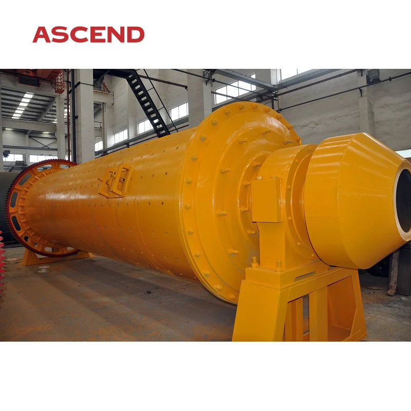 gold ore stone rock ball mill grinding machine with ball mill spare parts liner and steel balls
