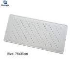 Goldgile 2017 Popular Natural Rubber Bath Mat Bathroom Floor Mat