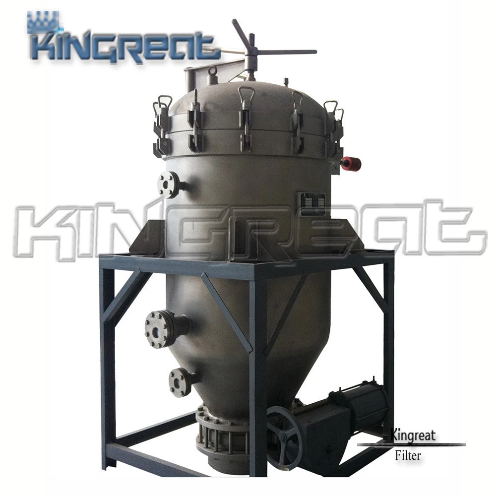 Good effect hermetic stainless steel leaf filter of China
