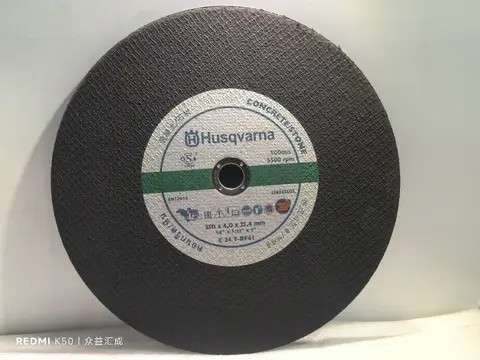 Good Quality Factory Price single net enhanced fibre resin cutting disc Double net enhanced fibre resin cutting disc