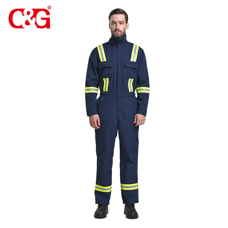 Good quality fire flame retardant clothing proof reflective overalls