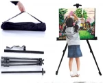 Good quality ZP001 Stainless Steel easel adjustable all size applicable tripod