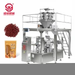 Green soya beans/Chickpea/Roasted peanuts Stand Up Pouch filling sealing packaging machine