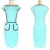 Import H20011A  2018 summer Fashion Women Formal Wear Clothes Sexy Causal Ladies Office Dress from China