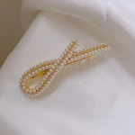 Hair Accessories Pins Rhinestone Women Wholesale Choice Custom Gun Bling Girls Packing Tag Pcs pearls hairclip