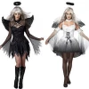 Halloween girls dress up party fancy angel cosplay costume