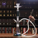 hand blown borosilicate glass smoking pipe glass hookah