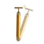Hand Held Beauty care product electric Skin Care Facial Massager 24K Gold Energy Beauty Bar