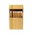 Import Handmade Fine Bamboo Magnetic 20 Cigarette Case from China