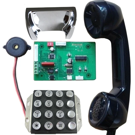 Handset telephone kits with standard 16 keys keypad JR-Kits-05